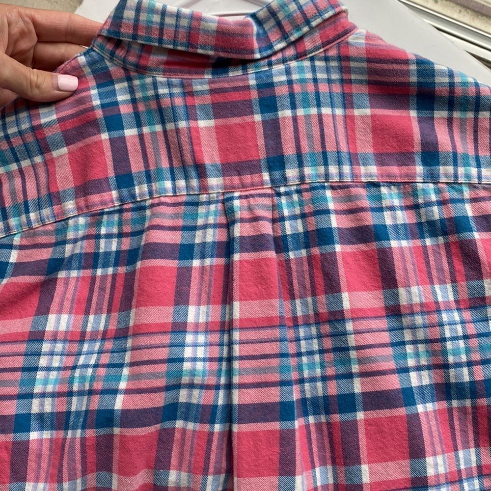 Vineyard Vines Middleton Place Plaid Performance Flannel Slim Tucker Shirt - Picture 11 of 12